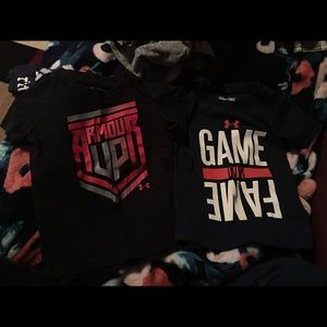 Boys 12 month under armour tops